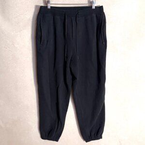 Lululemon Men's Black Jogger Pants, Size M